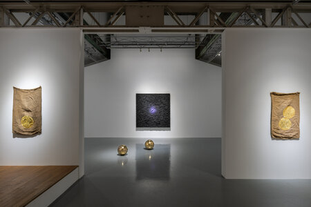 Bosco Sodi "GALAXY" 2023, SCAI THE BATHHOUSE photo by Nobutada Omote