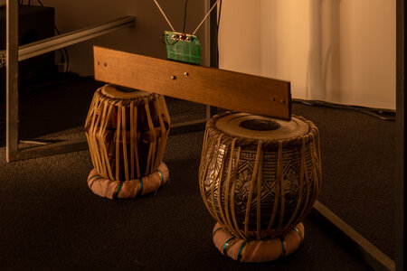 Haroon Mirza"Ceremonies and Rituals" 2024, SCAI THE BATHHOUSE, photo by Nobutada Omote