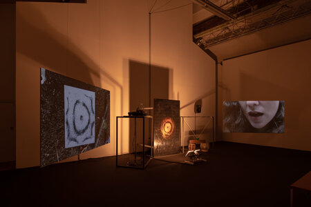 Haroon Mirza"Ceremonies and Rituals" 2024, SCAI THE BATHHOUSE, photo by Nobutada Omote